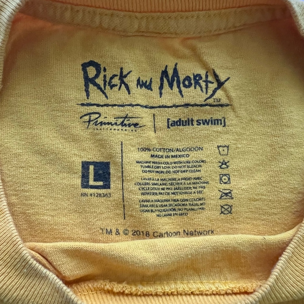 PRIMITIVE R&M PICKLE RICK LONG SLEEVE - Picture 4 of 4